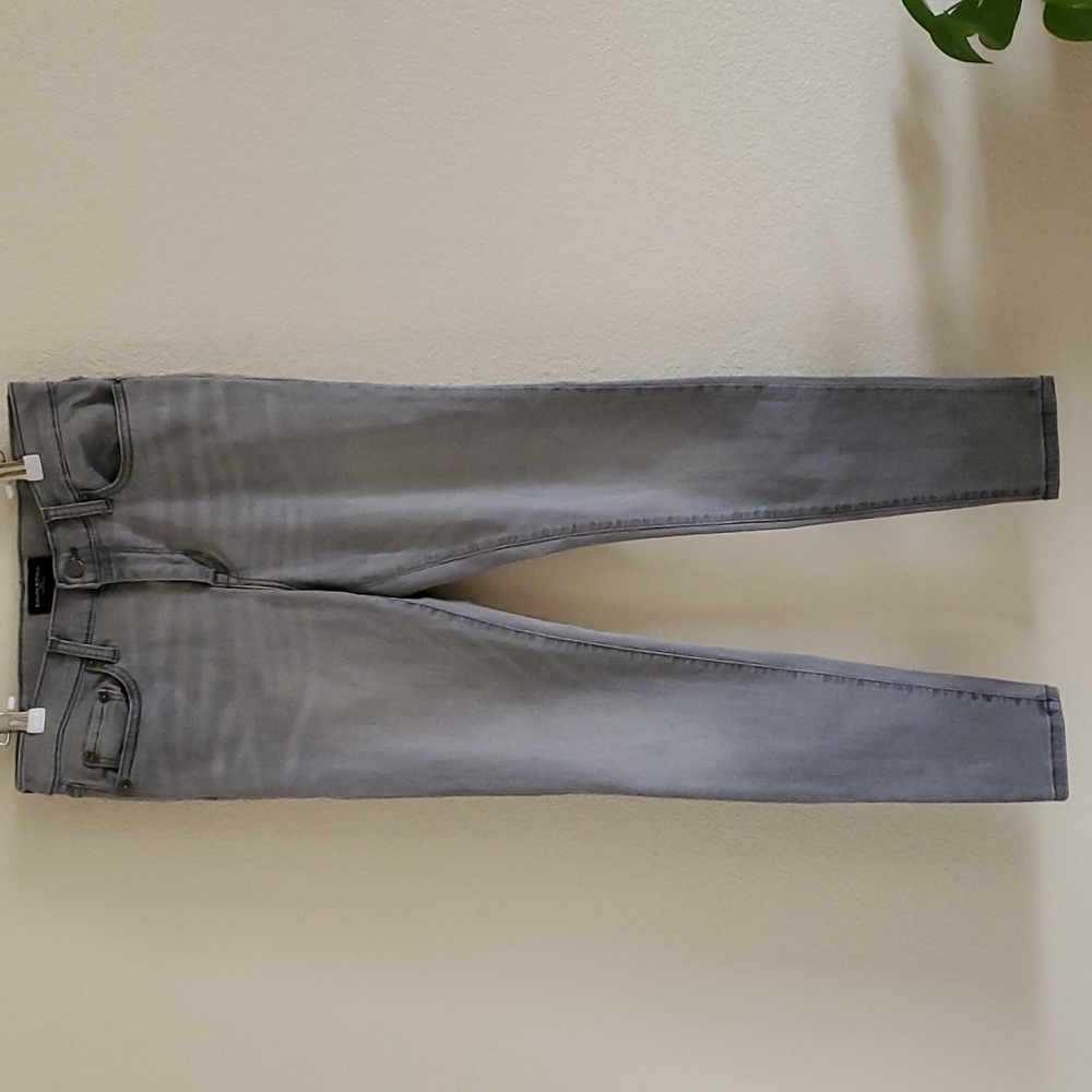 Banana Republic Gray Mid Rise Skinny Jeans Size 4